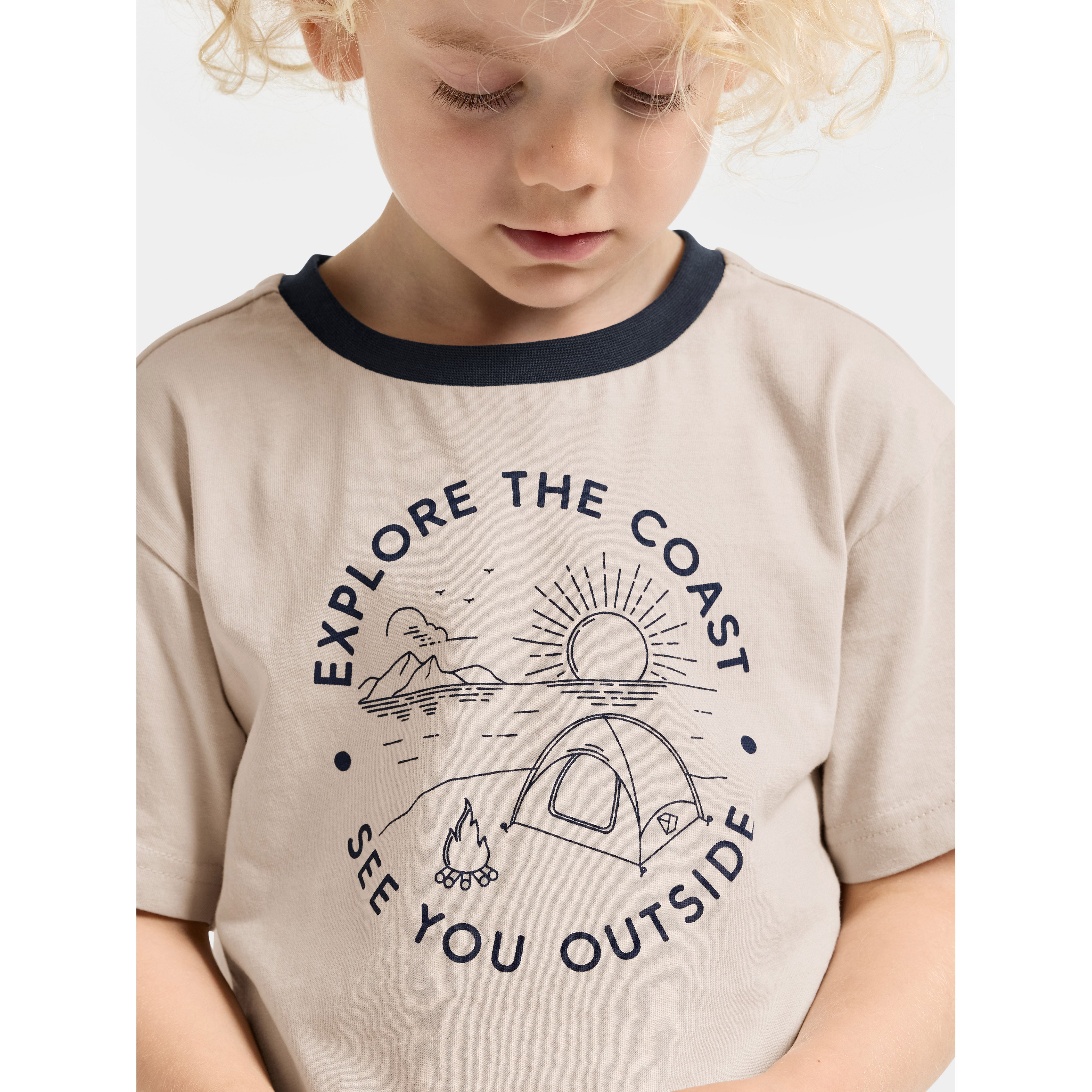 Kids Mynta See you Outside T-shirt | Didriksons | 