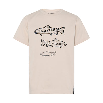 Youth Mynta Gone Fishing T-Shirt | Didriksons | 