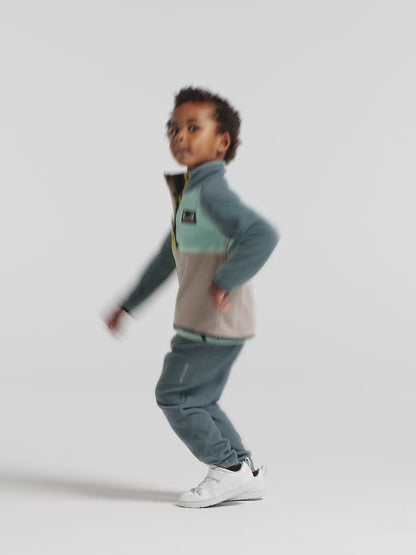 Kids Monte Half Button Fleece Jacket | Didriksons | 
