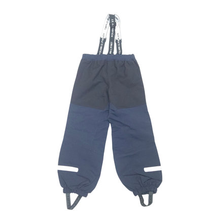 navy shell pants back