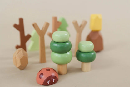 Wooden Forest Sensory Bin Accessories