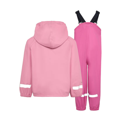 Kids Slaskeman Waterproof Snap Button Rain Set | Didriksons | 