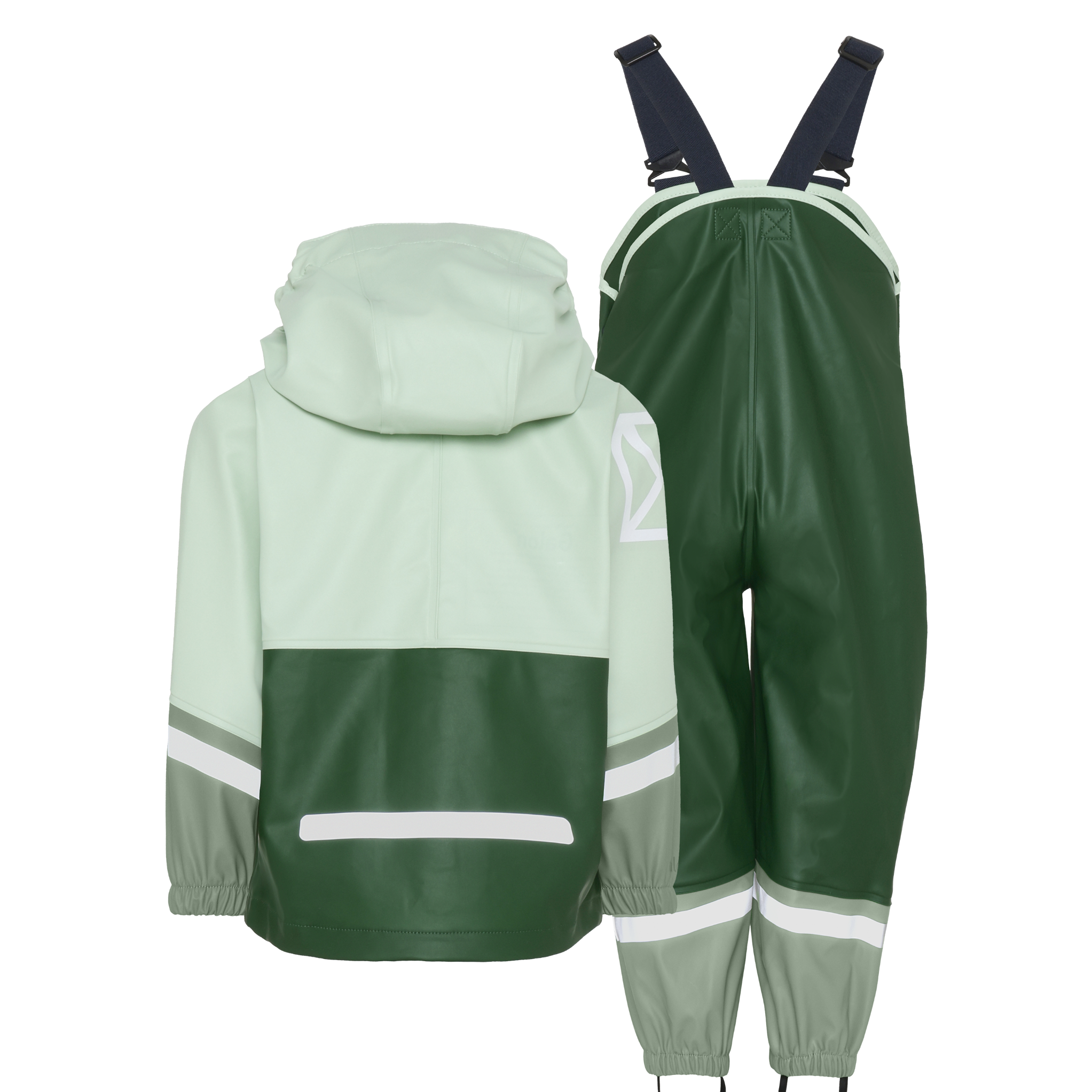 Kids Watermans Zip Front Waterproof Rain Set | Didriksons | 
