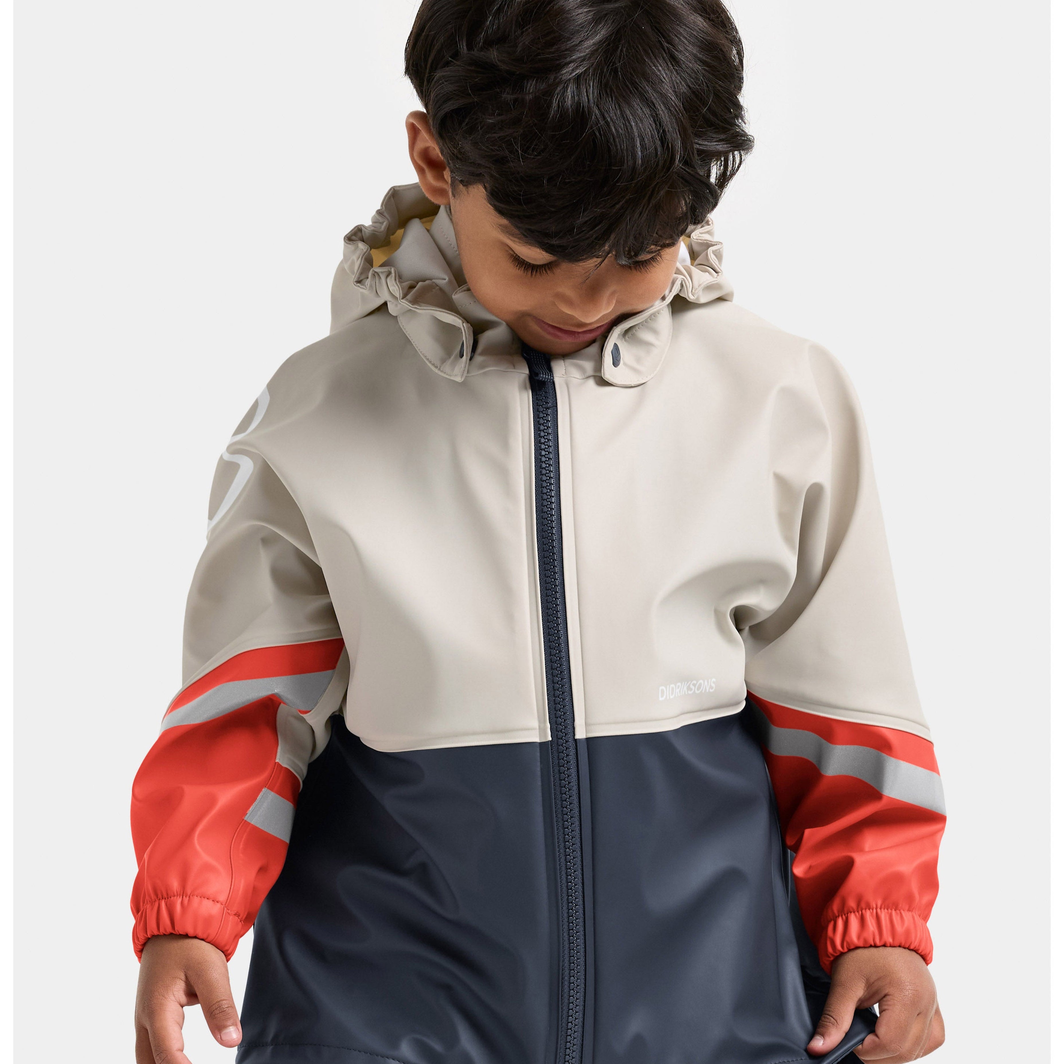 Kids Watermans Zip Front Waterproof Rain Set | Didriksons | 